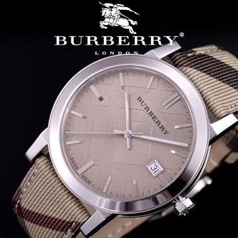 burberry the city watch smoke|Burberry The City Smoke Dial Checked Leather Strap Watch for .